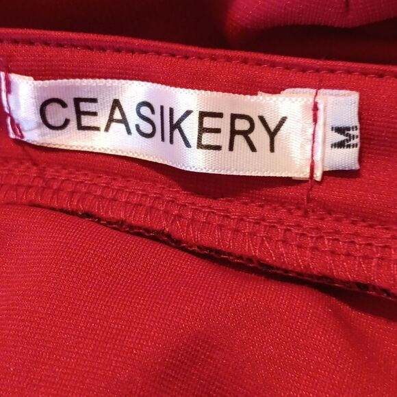 Ceasikery RED Dress. Career. Office. - Picture 9 of 12